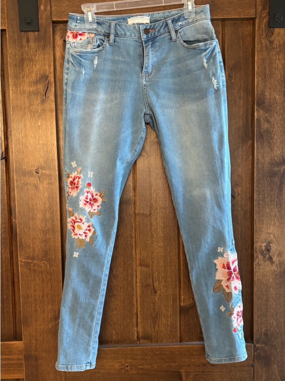 Sundance denim Embroidered Jeans